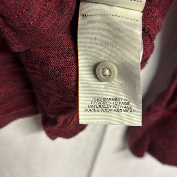 SUPERDRY Men’s Heritage Grandad Henley Long Sleeve Shirt Size X-Large - Picture 5 of 11